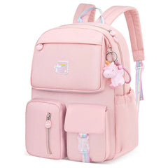 Women Backpack Contrast Travel Rucksack