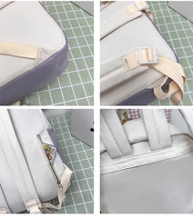 Women Backpack Female Waterproof School Bag Travel Rucksack for Teenagers