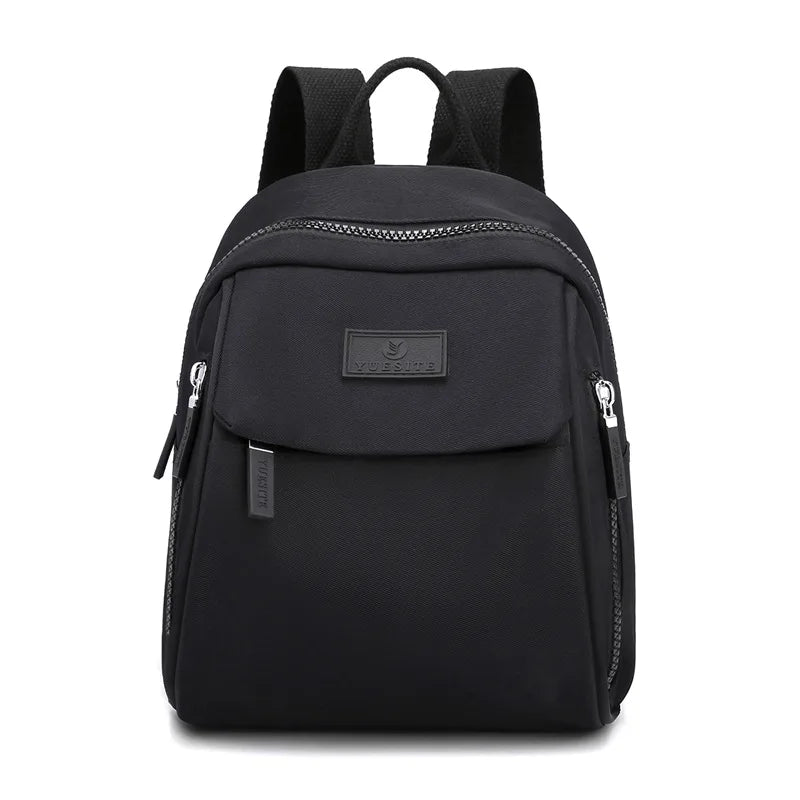 Nylon Waterproof Women Backpack for Teen Girls