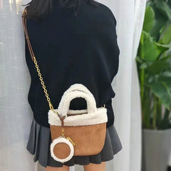 Women Bag Female Shoulder Bags Crossbody Lady Soft Tote Bucket Handbag