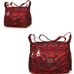 Women Messenger Shoulder Bags Crossbody High Capacity Camouflage Female