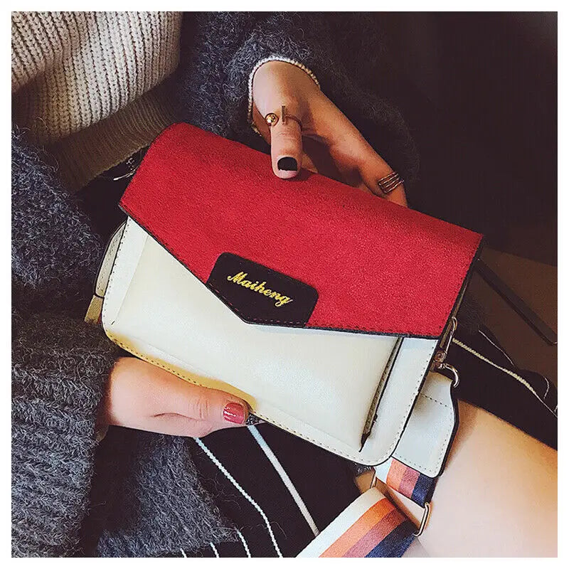Women Leather Crossbody Shoulder Bag Tote Purse Evening Handbag Messenger