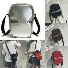 Leather Women's Sports Mini Cellphone Bag Crossbody Shoulder Bag