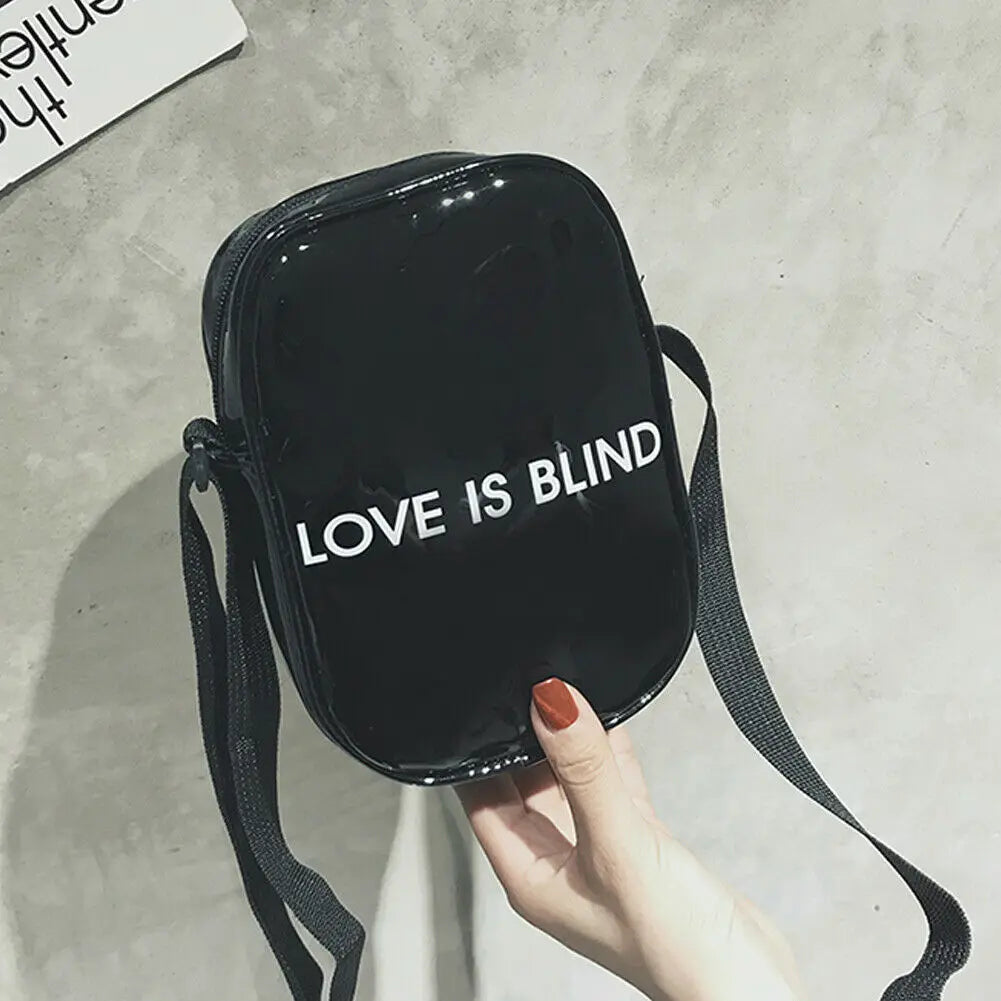 Leather Women's Sports Mini Cellphone Bag Crossbody Shoulder Bag