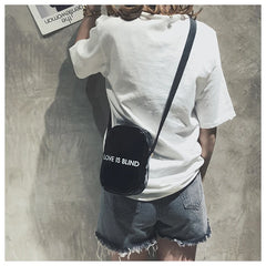 Leather Women's Sports Mini Cellphone Bag Crossbody Shoulder Bag