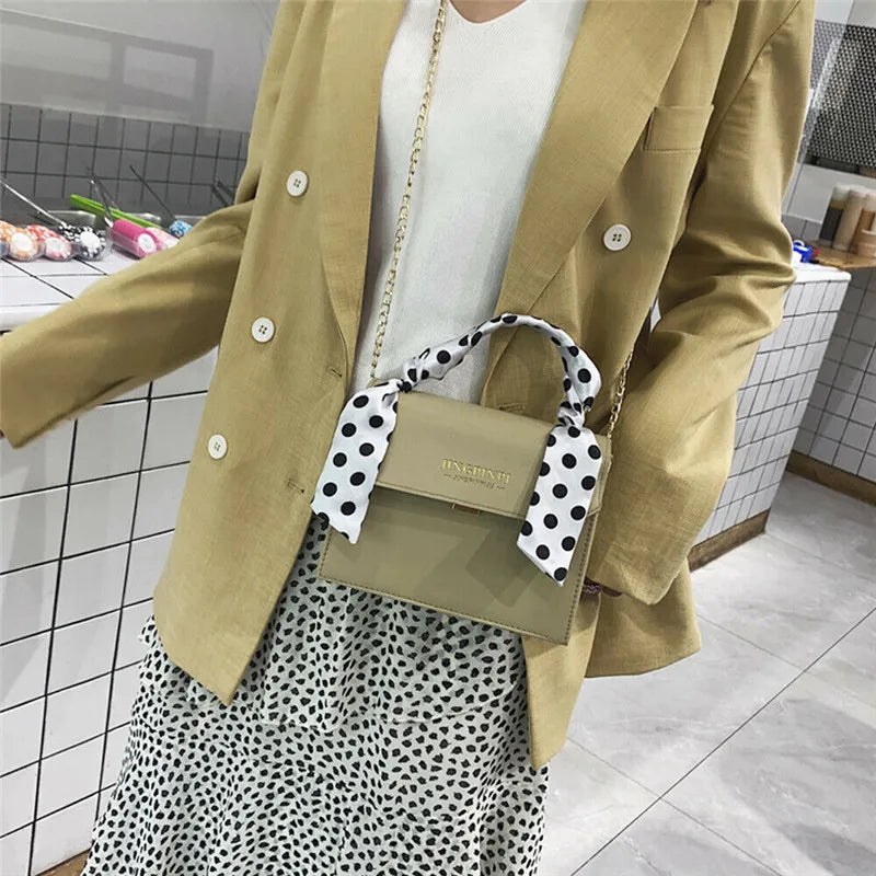 Women Leather Crossbody Messenger Bag Lovely Shoulder Bags Satchel Handbag