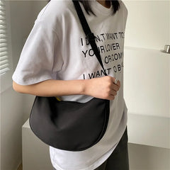 Small Nylon Shoulder Purse Clutch Women Handbag