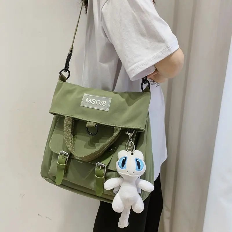 Nylon Crossbody Bags Large Capacity Handbag
