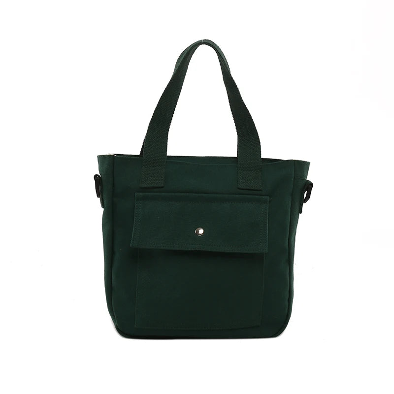 Women Canvas Handbags Large Capacity Tote Bags Crossbody Shoulder Bags
