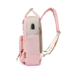 Nylon Backpack Travel Student School Bag Laptop Male Female Book Bags