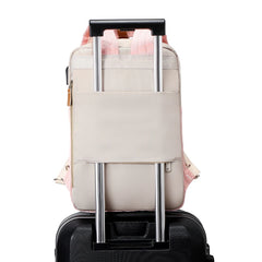 Nylon Backpack Travel Student School Bag Laptop Male Female Book Bags