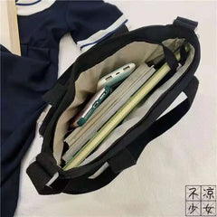 Women Canvas Handbags Messenger Bag Youth Ladies Tote Shoulder Bag