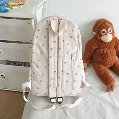 Women College Student Backpack Large Capacity Travel Laptop Rucksack