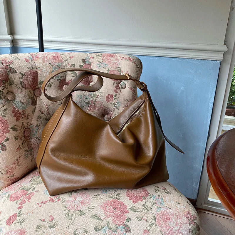Women Crossbody Bags PU Shoulder Bags Soft Totes Handbag