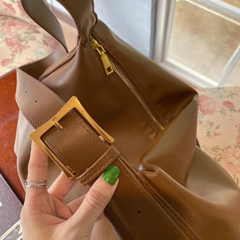Women Crossbody Bags PU Shoulder Bags Soft Totes Handbag