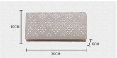 Women Diamond Evening Clutch Bags Wedding Banquet Wallets Chain Shoulder Bags