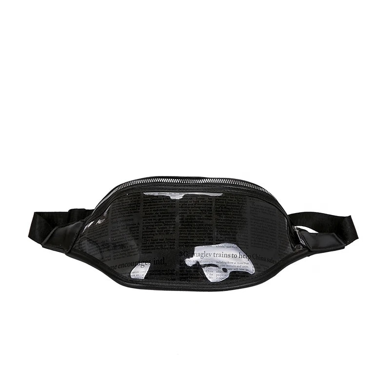 Women Fanny Pack PVC Purse Lady Waist Chest Bum Phone Bag Mini Messenger