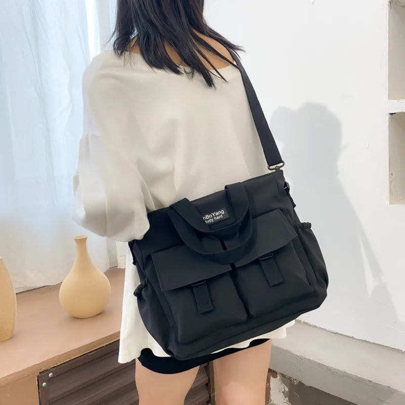 Women Shoulder Bag Ladies Casual Tote Soft Crossbody Bags
