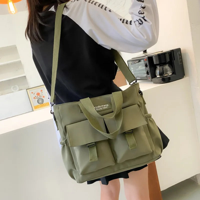 Women Shoulder Bag Ladies Casual Tote Soft Crossbody Bags