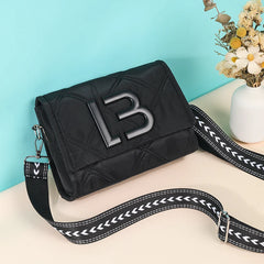 Women Flap Shoulder Bag Spain Nylon Tassle Crossbody Bags Chain Ladies