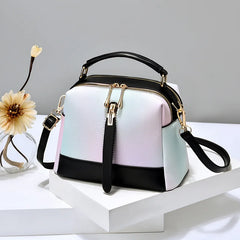 Women Handbag Famous PU Leather Texture Shoulder Crossbody Ins Shell Bag