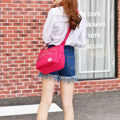 Women Handbag Shoulder Hobo Tote Messenger Cross Body Purse Multi-layer