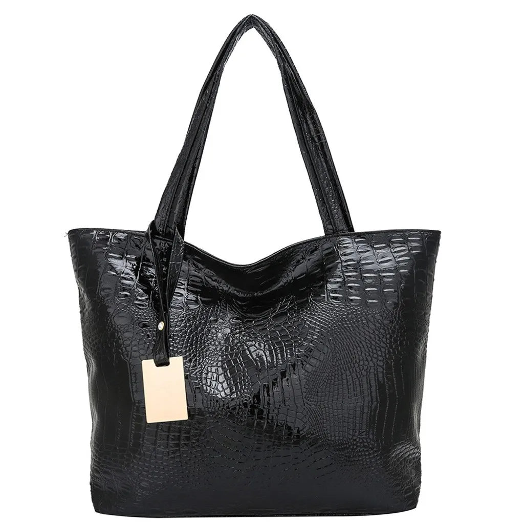 Women Handbag Laser Hologram Leather Shoulder Bag Lady Single Shopping Bags