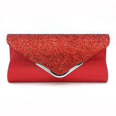 Women Glitter Clutch Wallet Long Evening Wedding Prom Purse Handbag
