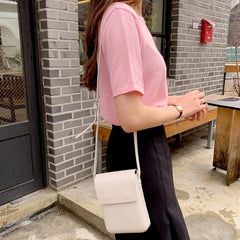 Pu Leather Shoulder Bag Large Capacity Crossbody Bags