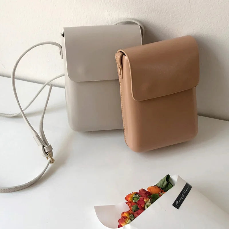 Women Handbags Pu Leather Shoulder Bags Large Capacity Crossbody Small Solid