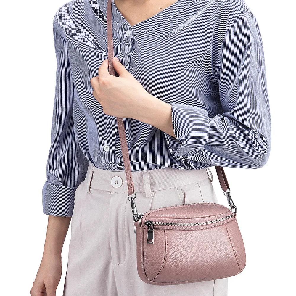 Leather Shoulder Bags Large Capacity Crossbody Bags for Women