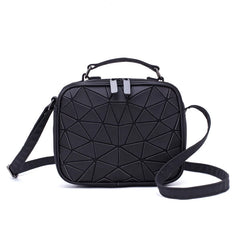 Geometric Purse Holographic Handbag Satchel Wallet Clutch Totes Bags for Women