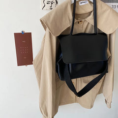 Multifunctional Large Capacity PU Leather Shoulder Bag for Women
