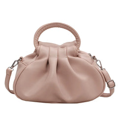 Vintage Pleated Hobo Purses Top Handle Crossbody Bags
