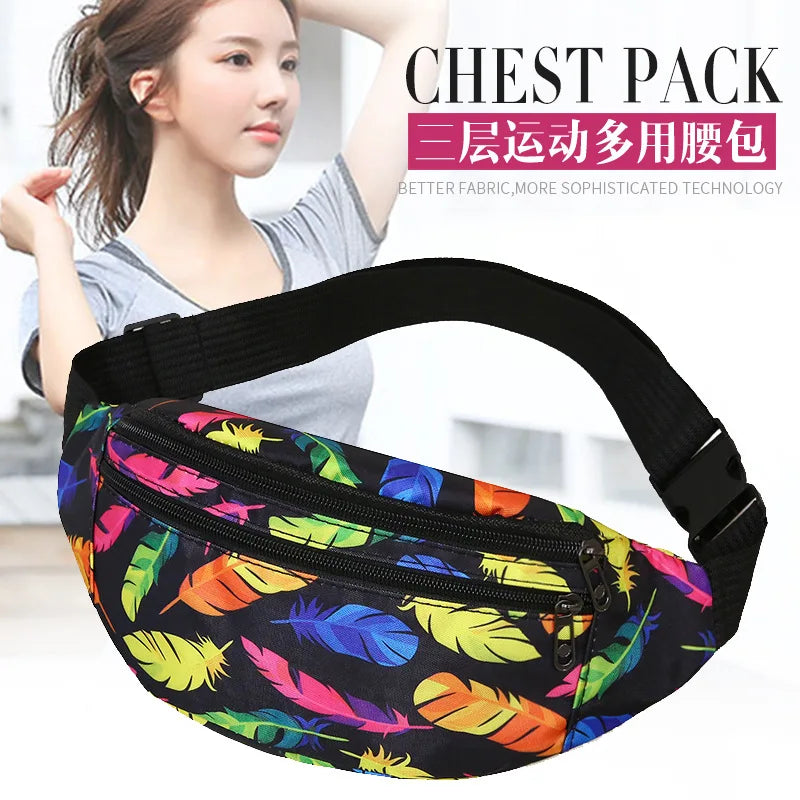 Holographic Waist Bag Crossbody Chest Phone Purse Bum