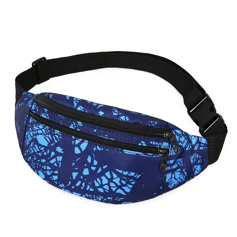 Holographic Waist Bag Sport Run Fanny Pack Men Crossbody Bag