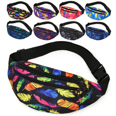 Holographic Waist Bag Sport Fanny Pack Crossbody Chest Bag