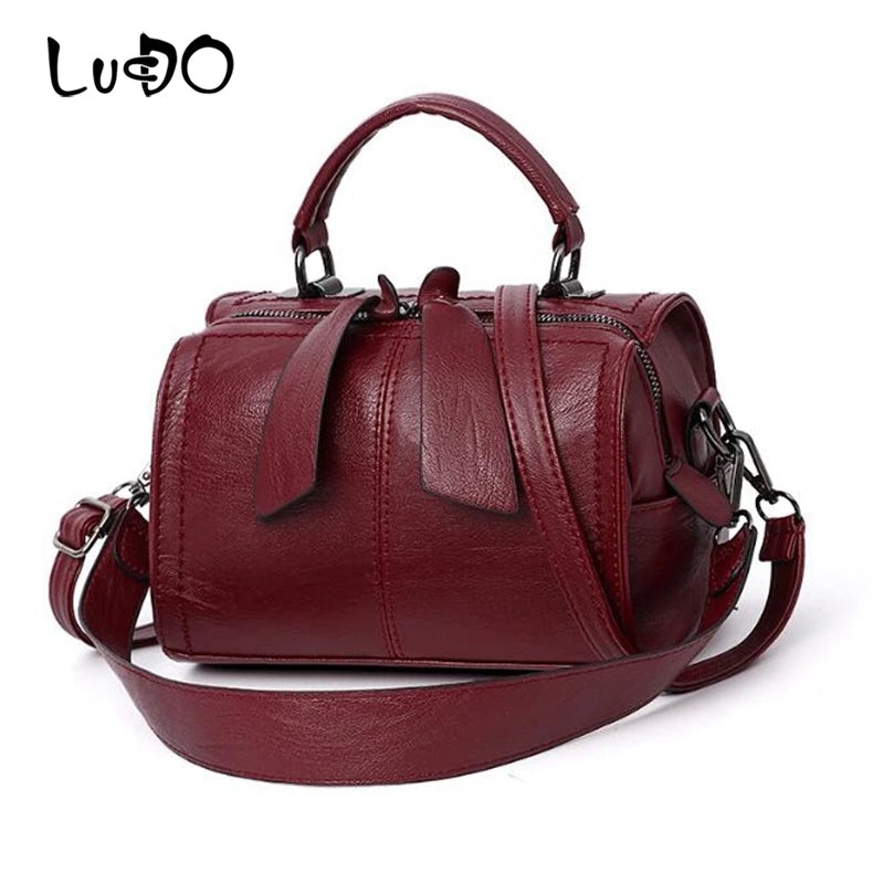 Women Leather Crossbody Bag Small Messenger bags Ladies Handbags Messenger