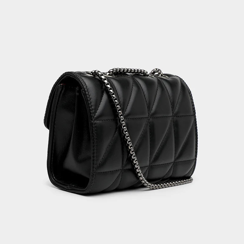 Leather Chain Women Handbags Shoulder Female Bag