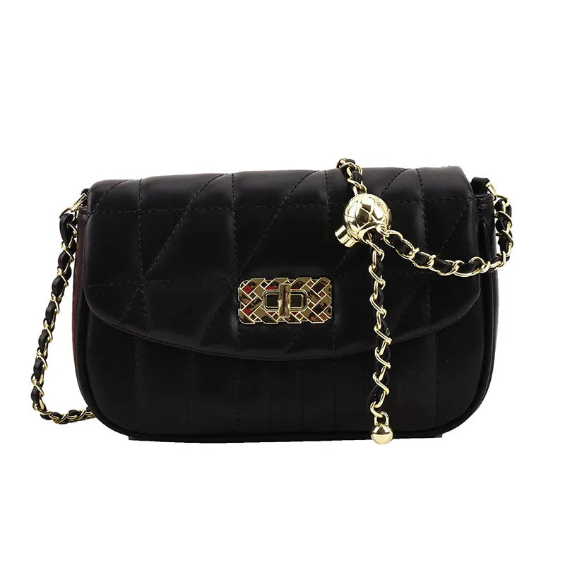 Women Crossbody Bag Flap Messenger Shoulder PU Leather Clutch Tote Handbag