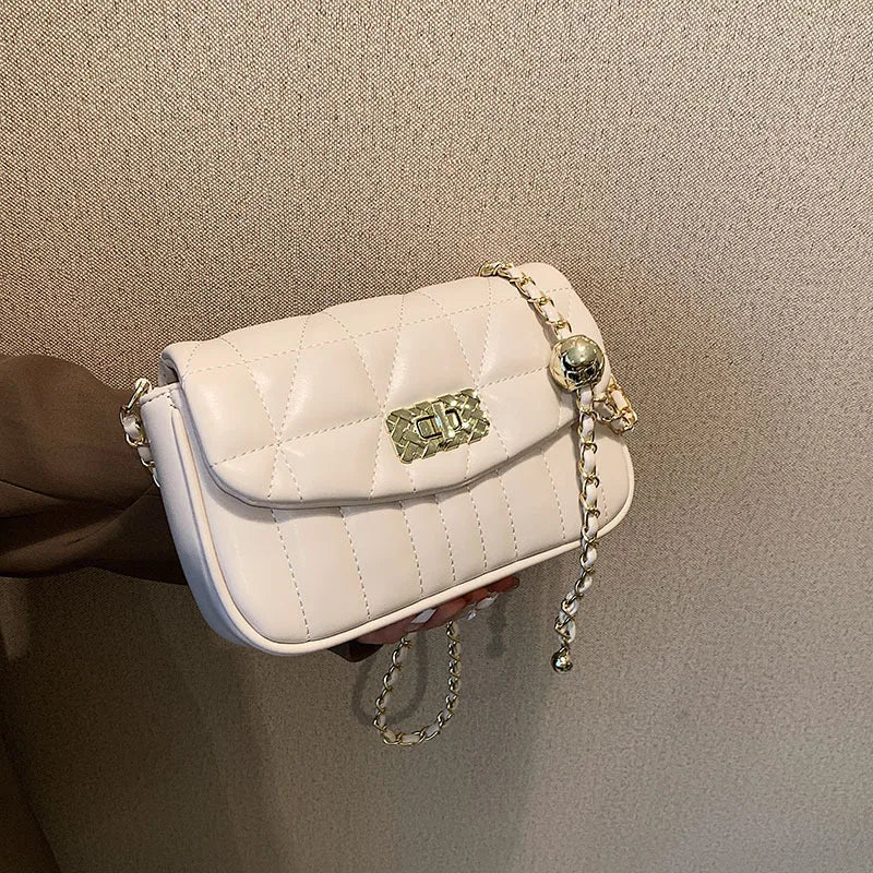 Women Crossbody Bag Flap Messenger Shoulder PU Leather Clutch Tote Handbag