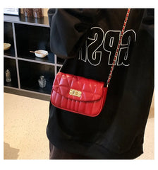 Women Crossbody Bag Flap Messenger Shoulder PU Leather Clutch Tote Handbag