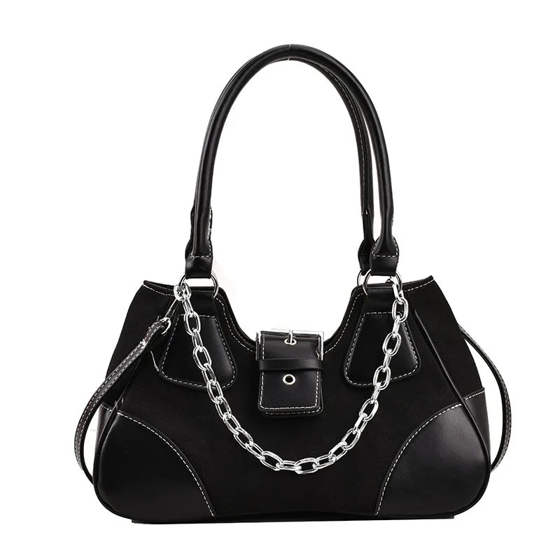 Women Crossbody Bag High Capacity Shoulder Bag PU Leather Clutch Tote Pack