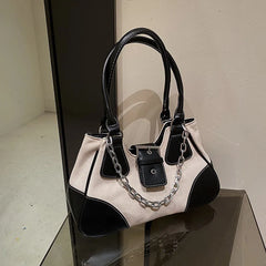 Women Crossbody Bag High Capacity Shoulder Bag PU Leather Clutch Tote Pack