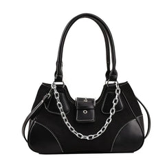 Women Crossbody Bag High Capacity Shoulder Bag PU Leather Clutch Tote Pack