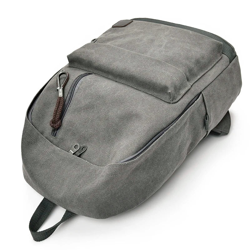 Canvas Backpacks School Bags Teenager Boys Girls Travel Laptop Bag
