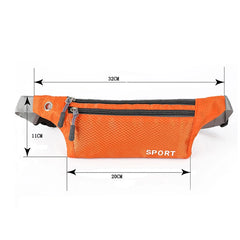 Waterproof Crossbody Waist Pack Fanny Belt Bag for Outdoor Sports