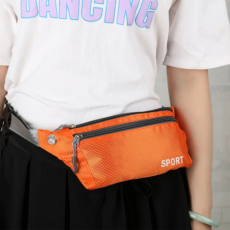 Waterproof Crossbody Waist Pack Fanny Belt Bag for Outdoor Sports