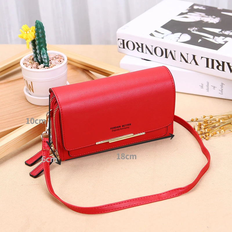 Women Messenger Bag Large Capacity Wallet Handbag Cross Body Bag