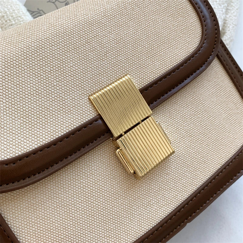 Women PU Leather Chains Shoulder Bags Handbags Small Flap Crossbody Bags